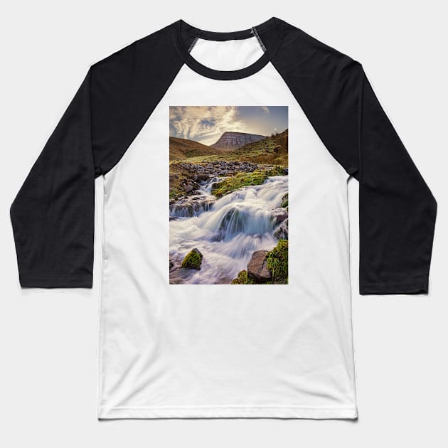 Picws Du from Afon Sawdde Baseball T-Shirt by dasantillo